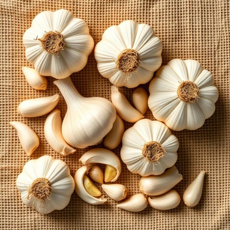 Fresh Garlic Bulbs